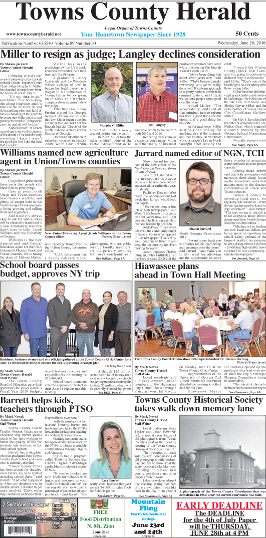 Towns County Herald